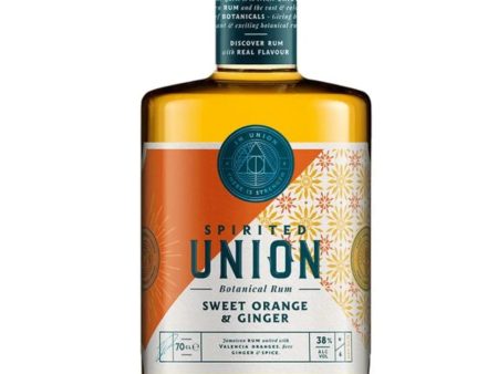 Spirited Union Orange and Ginger Botanical Rum, 70 cl For Discount