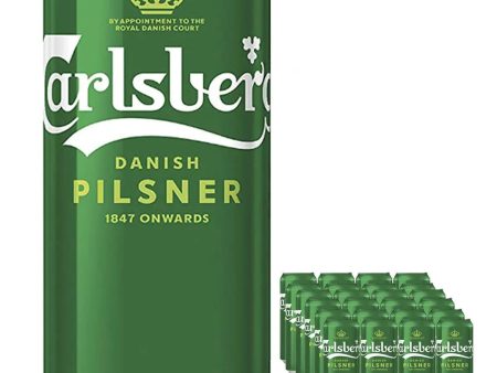 Carlsberg Danish Pilsner Can Multipack, 24 x 568 ml Fashion