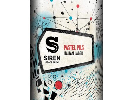 Siren Pastel Pils Italian Lager Beer, 330 ml on Sale