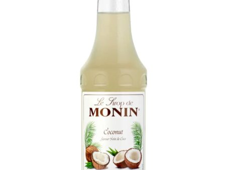 Monin Premium Coconut Syrup, 70 cl For Sale