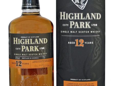 Highland Park 12 Year Old Single Malt Whisky, 70 cl Discount