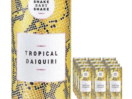 Shake Baby Shake Tropical Daiquiri Premixed Cocktail Multipack, 12 x 250 ml Online Sale