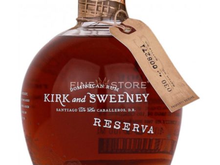 Kirk & Sweeney Reserva Rum, 70 cl Fashion