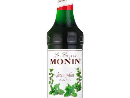 Monin Premium Menthe Verte Syrup, 70 cl on Sale