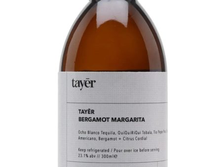 Tayer Bergamot Margarita Cocktail, 30 cl Hot on Sale