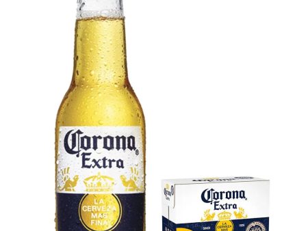 Corona Extra Lager Beer Bottle Multipack, 18 x 330 ml Cheap