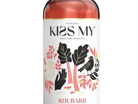 Kiss My Rhubarb Crafted Aperitif, 70 cl For Cheap