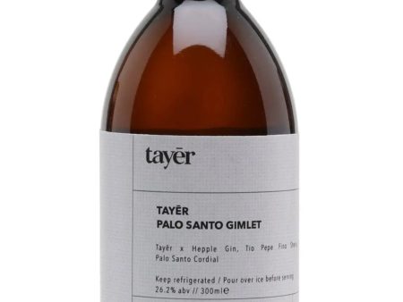 Tayer Palo Santo Gimlet Cocktail, 30 cl For Cheap