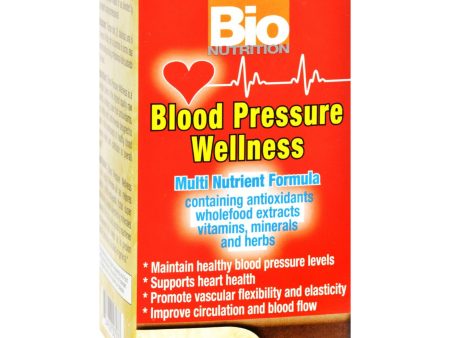 Bio Nutrition - Blood Pressure Wellness - 60 Tablets Supply