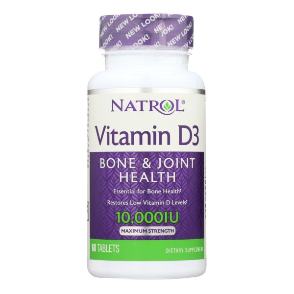 Natrol Vitamin D3 - 10000 Iu - 60 Tablets Online Hot Sale