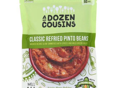 A Dozen Cousins - Beans Refried Pinto Classic - Case Of 6-10 Oz For Cheap