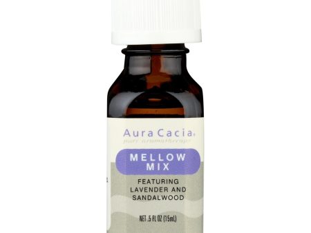 Aura Cacia - Essential Solutions - Mellow Mix - .5 Oz Hot on Sale