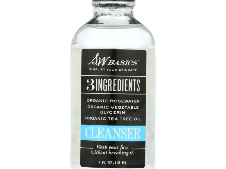 S.w. Basics - 3 Ingredients Cleanser - 4 Fl Oz. Online Sale