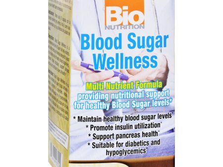 Bio Nutrition - Blood Sugar Wellness - 60 Vegetarian Capsules Hot on Sale