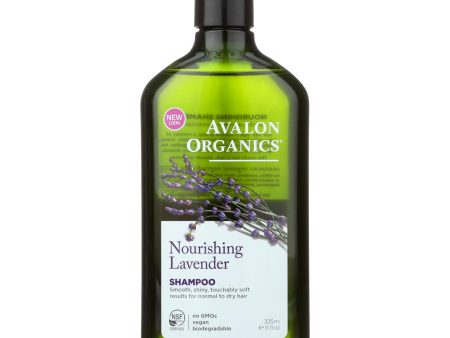 Avalon Organics Nourishing Shampoo Lavender - 11 Fl Oz Hot on Sale