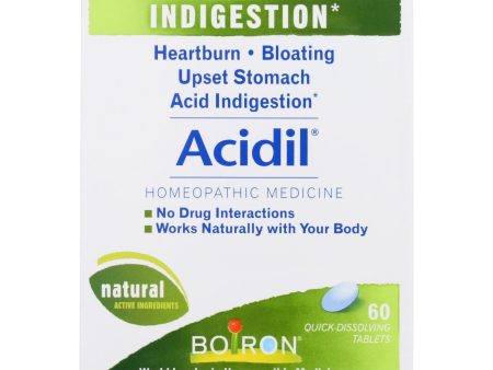 Boiron - Acidil - 60 Tablets For Discount