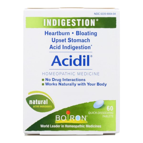 Boiron - Acidil - 60 Tablets For Discount