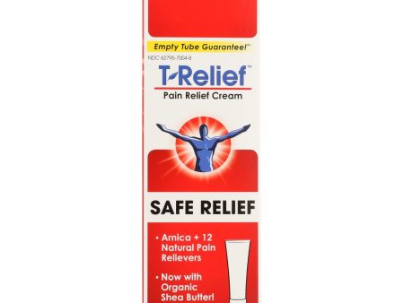 T-relief - Pain Relief Ointment - Arnica Plus 12 Natural Ingredients - 3.53 Oz Online Sale