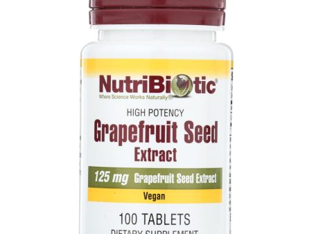 Nutribiotic - Supp Grapefruit Seed Extrct 125 - 1 Each 1-100 Ct For Discount