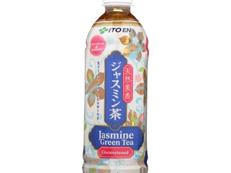 Ito En Unsweetened Traditional Green Jasmine Tea - Case Of 12 - 16.9oz. For Sale