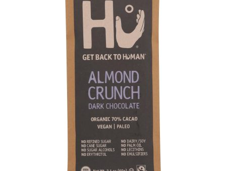 Hu - Dark Chocolate Br Almond Crunch - Case Of 12-2.1 Oz Online