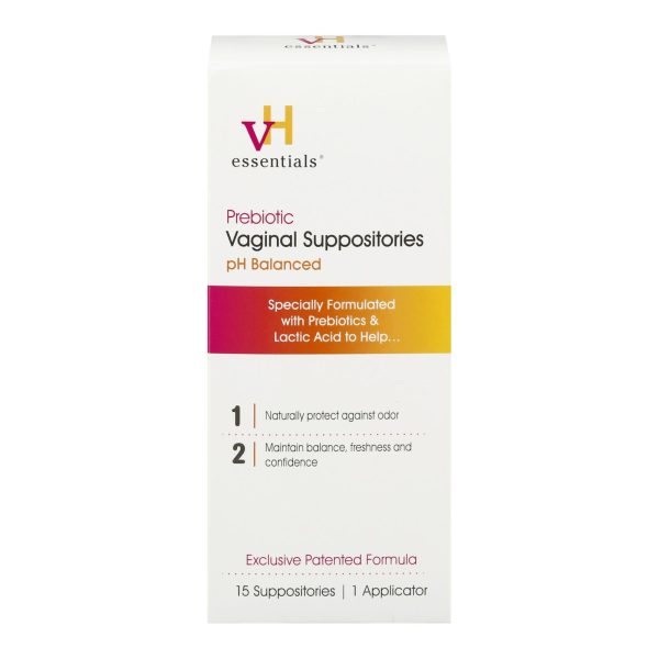 Vh Essentials - Vaginal Suppositories Pre - 1 Each - 15 Ct Online Sale