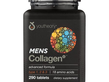 Youtheory Collagen - Mens - Advanced - 290 Tablets Fashion