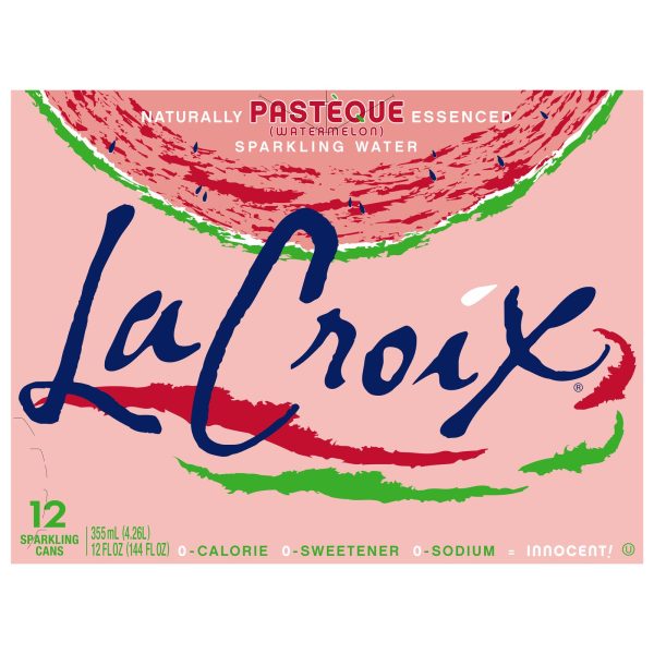 Lacroix - Sparkling Water Watermelon - Case Of 2-12 12 Fz Discount