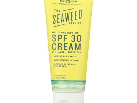 The Seaweed Bath Co - Snscrn Daliy Cream Spf30 - 1 Each-3.4 Fz Online Sale