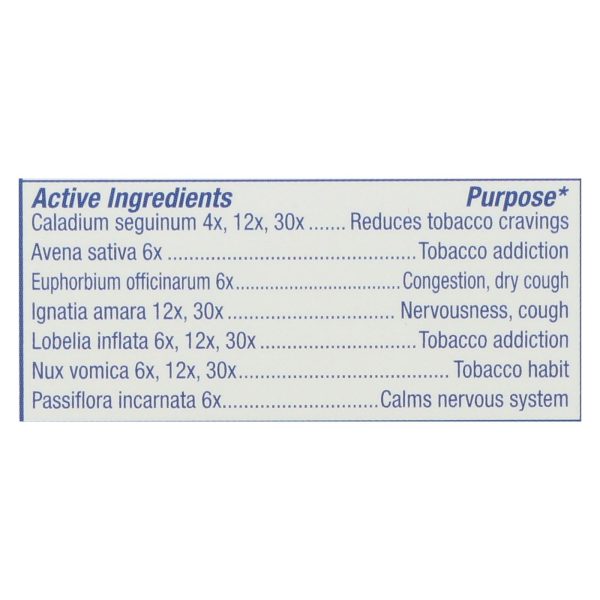 Natrabio Stop-it Smoking Detoxifying - 60 Tablets Supply