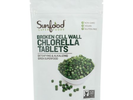 Sunfood Superfoods Chlorella Tablets  - 1 Each - 2 Oz Discount