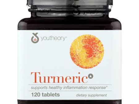 Youtheory Turmeric - Advanced Formula - 120 Tablets Discount