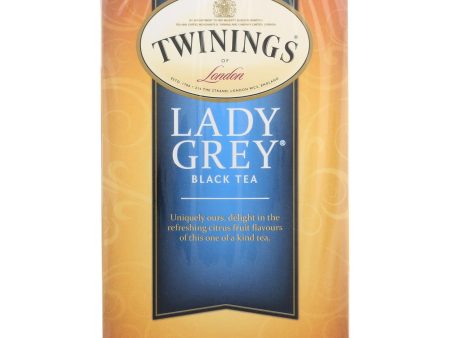 Twinings Tea Black Tea - Lady Grey - Case Of 6 - 20 Bags Cheap