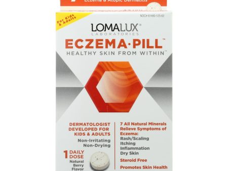 Loma Lux Laboratories Acne Eczema - Chewable - Quick Dissolving - 60 Count Supply