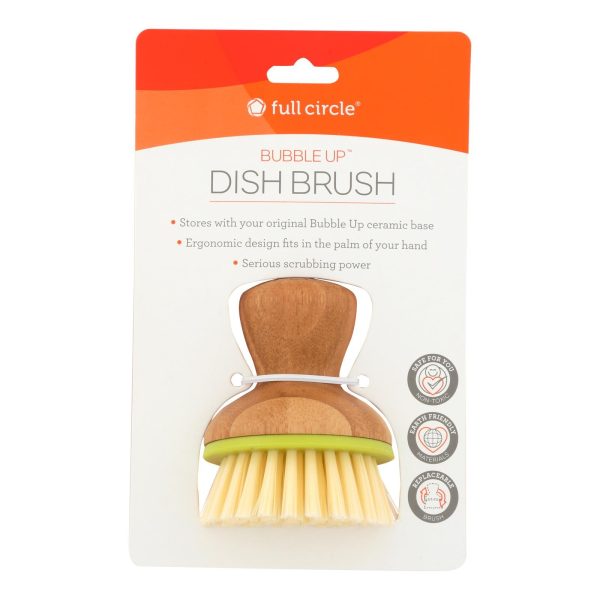 Full Circle Home Replacement Brush - Bubble Up Green - 6 Ct Fashion