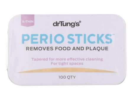 Dr. Tung s Perio Sticks - Extra Thin - Case Of 6 - 100 Pack Online now