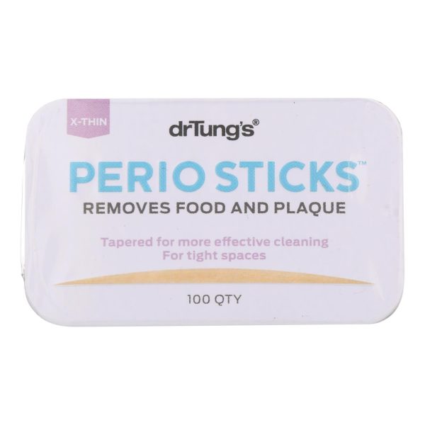 Dr. Tung s Perio Sticks - Extra Thin - Case Of 6 - 100 Pack Online now