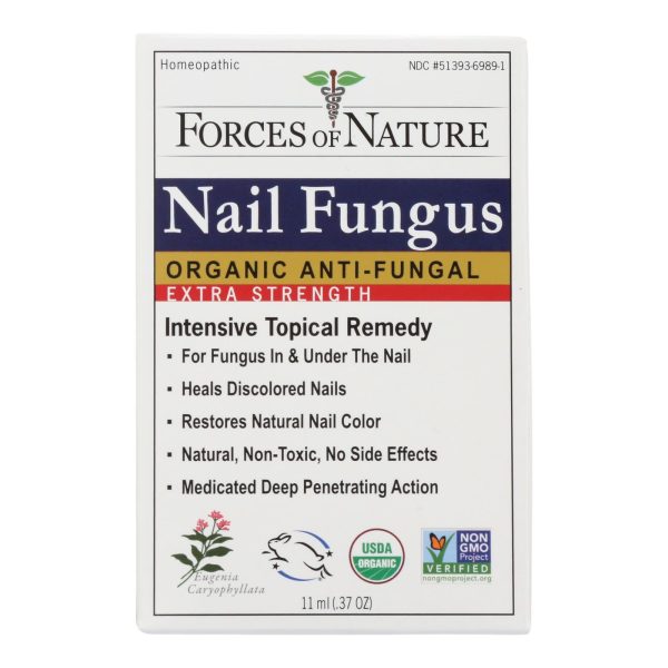 Forces Of Nature - Organic Nail Fungus Control - Extra Strength - 11 Ml Online Sale