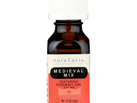 Aura Cacia - Essential Solutions - Medieval Mix - .5 Oz Supply