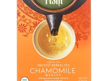 Rishi Herbal Blend - Chamomile Medley - Case Of 6 - 15 Bags Online Hot Sale