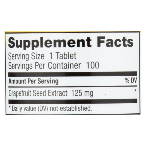 Nutribiotic - Supp Grapefruit Seed Extrct 125 - 1 Each 1-100 Ct For Discount