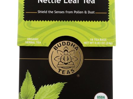 Buddha Teas - Organic Tea - Nettle Leaf - Case Of 6 - 18 Count For Cheap