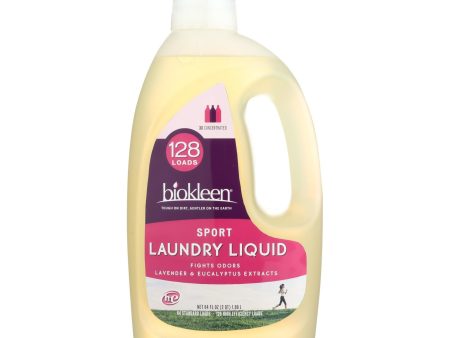 Biokleen Laundry Liquid - Sport - 64 Oz Hot on Sale