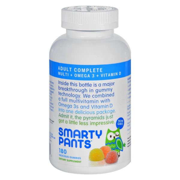 Smartypants All-in-one Multivitamin Plus Omega 3 Plus Vitamin D Gummies - 180 Pack Cheap