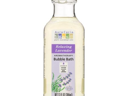 Aura Cacia - Aromatherapy Bubble Bath Relaxing Lavender - 13 Fl Oz For Discount