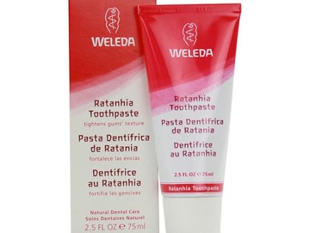 Weleda Ratanhia Toothpaste - 2.5 Fl Oz Sale