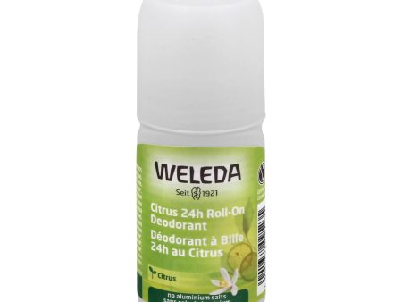 Weleda - Deodorant Roll On Citrus - 1 Each - 1.7 Fz Supply