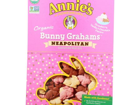 Annie s Homegrown - Crckrs Neapltn Bunnie - Case Of 12-7.5 Oz Online Sale