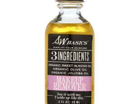 S.w. Basics - 3 Ingredients Makeup Remover - 2 Fl Oz. Sale