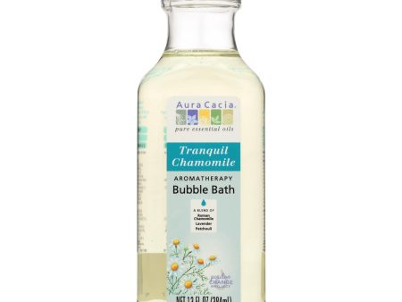 Aura Cacia - Aromatherapy Bubble Bath Tranquil Chamomile - 13 Fl Oz Sale